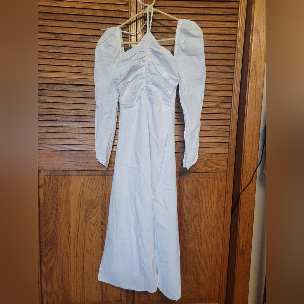 ASTR THE LABEL ~ REVOLVE ~ Cinch Halter Neck Tie Midi Dress Size XS - Picture 3 of 5